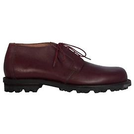 Zapatos Romeo Gigli de los 90 Burdeos