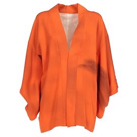 Autre Marque A.N.G.E.L.O. Vintage Upcycling '70s Kimono Orange