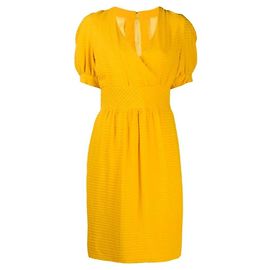 Autre Marque A.N.G.E.L.O. Vintage Cult 80s Kleid Gelb