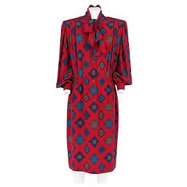 Jean Louis Scherrer Robe Jean-Louis Scherrer années 70 Rouge