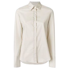 Camisa Romeo Gigli dos anos 2000 Bege