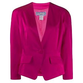 Yves Saint Laurent Giacca anni '80 Rosa