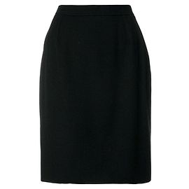 Yves Saint Laurent Gonna anni '90 Nero