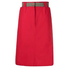 JC de Castelbajac Saia anos 90 Vermelho