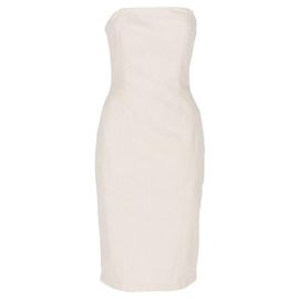 Vestido Katharine Hamnett 90s Branco
