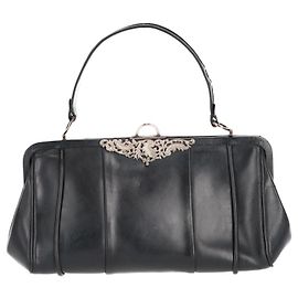 Autre Marque A.N.G.E.L.O. Vintage Cult Borsa anni '50 Nero