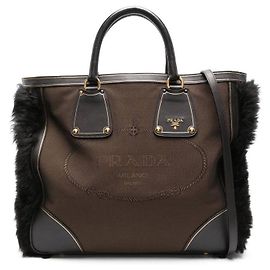 Autre Marque Prada Borsa anni 2010 Brown