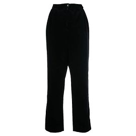 Pantalones Valentino años 80 Negro