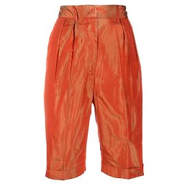 Jean Paul Gaultier Bermuda Shorts dos anos 90 Laranja