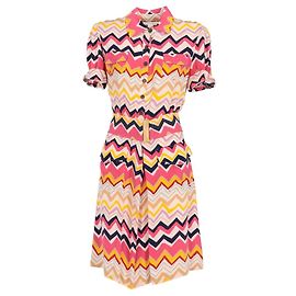 Diane Von Furstenberg Robe Diane von Fürstenberg des années 2010 Multicolore