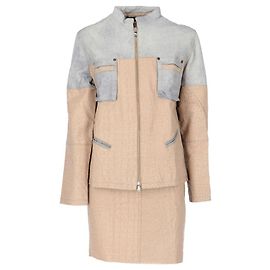 Completo Roberto Cavalli anni 2000 Beige