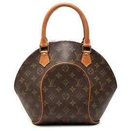 Brown Louis Vuitton Monogram Ellipse PM Handbag Brown