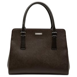 Burberry Handtasche aus Leder in Braun Braun