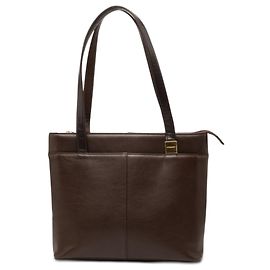 Brown Burberry Leather Tote Brown