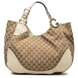 Gucci GG Canvas Charlotte Tote weiß Weiß