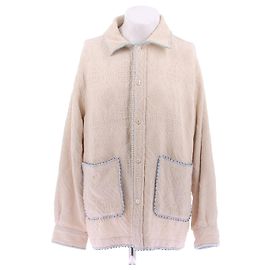 Autre Marque Veste CALEB beige en coton S Beige