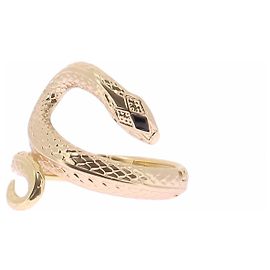 Roberto Cavalli Bracciale serpente dorato D'oro