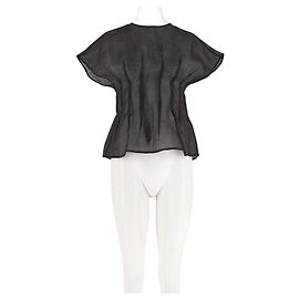 Autre Marque Top de seda ELKA COLLECTVE cáqui Caqui