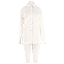 Autre Marque VENROY White Linen Shirt White