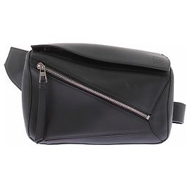 Borsa a tracolla Loewe in pelle nera Nero