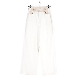 Autre Marque Vaqueros de algodón blanco THE FRANKIE SHOP Blanco