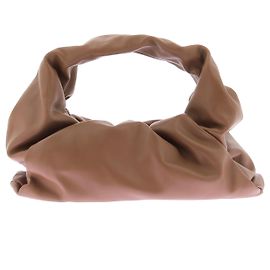 Bottega Veneta Mini borsa a mano in pelle marrone Cammello