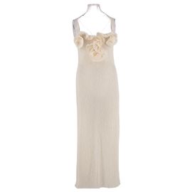 Magda Butrym Weißes Maxikleid Weiß