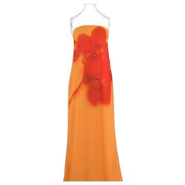 Autre Marque Robe longue orange MESHKI Orange
