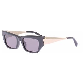 Nina Ricci Occhiali da sole neri e oro SNR486 Nero