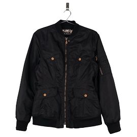 Giacca Bomber Jean Paul Gaultier degli anni '90 Nero