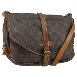 LOUIS VUITTON Sac à épaule Monogram Saumur 30 M42256 LV Auth bs30834 Monogramme