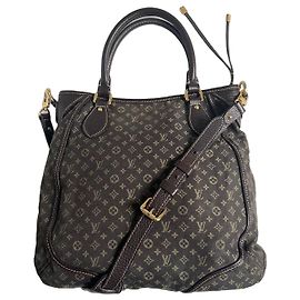 Borsa Louis Vuitton Idylle Angèle Monogram Canvas Pelle Marrone Marrone Monogramma
