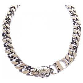 Collana Christian Dior Argento Argento