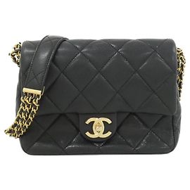 Bolsa de Ombro Chanel AS4637 Preto