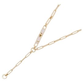Hermès Collana Lariat Hermes Kelly Chaine D'oro