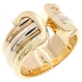 Cartier 2C Band Ring aus 18K Gold Andere