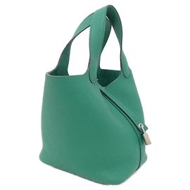 Hermès Sac à main Hermes Picotin Lock PM Vert