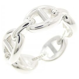 Hermès Chaine d'Ancre Enchainée Silver Ring Other