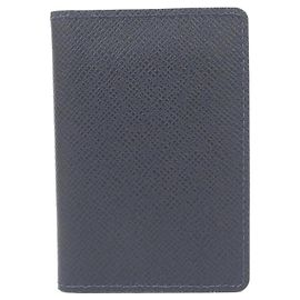 Louis Vuitton Taiga Organizer de Poche Red Blue