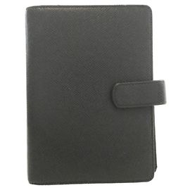Louis Vuitton Taiga Agenda MM Organizer Gris Gris anthracite