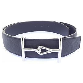 Hermès Ceinture réversible Hermes Jumbo 38mm Noir