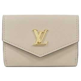 Louis Vuitton Portefeuille Lock Mini Wallet Grey