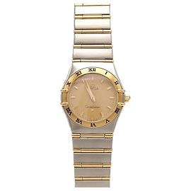 Omega Constellation Two-Tone 1272.10 Quartz Wristwatch Other