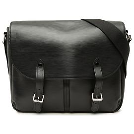 Louis Vuitton Black Epi Christopher Messenger Nero