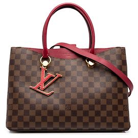 Louis Vuitton Brown Damier Ebene Riverside Marrom