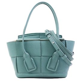 Sac à main Bottega Veneta Maxi Intrecciato Mini The Arco Vert