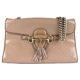 Sac à épaule Gucci Emily Beige
