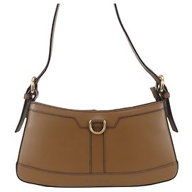 Burberry Schultertasche aus braunem Leder Braun