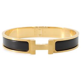 Hermès Bracelet Hermes Clic Charm Noir