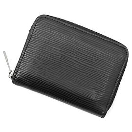 Louis Vuitton Epi Zippy Coin Purse Black